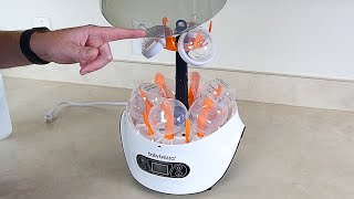 How To Use the Baby Brezza Bottle Sterilizer and Dryer [upl. by Ahsielat]