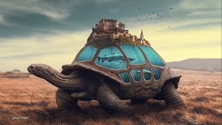 Tortoise Surrealism Underwater Photo Manipulation Photoshop Tutorial [upl. by Arhsub28]