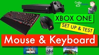 Xbox One  Keyboard and Mouse Test and Setup [upl. by Francis]