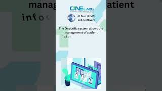 LIMS Explanation of OneLABz 1 Best LIMS Lab Information Management System [upl. by Ylloh736]