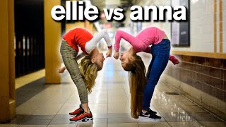 Dance Moms Elliana Walmsley vs Anna McNulty ABC ACRO CHALLENGE [upl. by Edithe966]