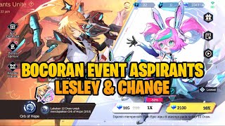 BOCORAN EVENT ASPIRANTS LESLEY amp CHANGE  SIAP2 PANEN SKIN COLLECTOR amp EPIC LIMITED LAGI [upl. by Araes277]