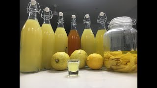 Homemade Limoncello Recipe [upl. by Patten]