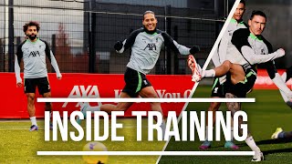 Inside Training GOALS GALORE from Nunez amp AlexanderArnold  Liverpool FC [upl. by Nnylassej]