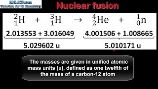 C7 Calculating energy released in nuclear reactions HL [upl. by Amilb572]