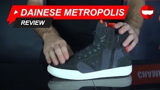 Dainese Metropolis Boot Review  ChampionHelmetscom [upl. by Auop]