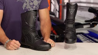 Dainese Solarys GoreTex amp Air Boots Review at RevZillacom [upl. by Nilloc]