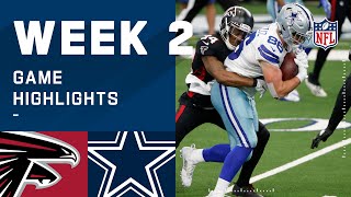 Falcons vs Cowboys Week 2 Highlights  NFL 2020 [upl. by Hahnert]