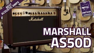 Marshall AS50D Acoustic Amplifier  Overview amp Demo [upl. by Perrine]