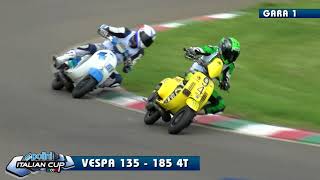 Polini Italian Cup 2018  VESPA 2T4T  OTTOBIANO [upl. by Suhpoelc]