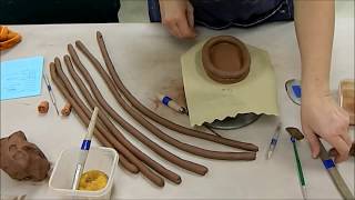 Coil Pot Construction Techniques [upl. by Gemini974]