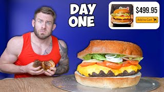 I Ate The Biggest Foods on the Internet for 10 Days [upl. by Lucine]