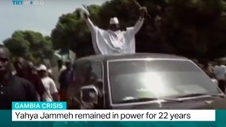 Gambia Crisis Yahya Jammeh remained in power for 22 years [upl. by Onimod]