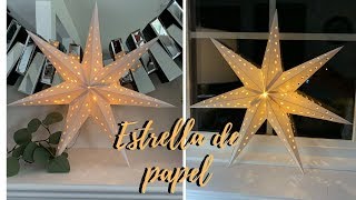 CÓMO HACER ESTRELLA 3D 7 PUNTAS  7 POINTED STAR 3D [upl. by Ennazor]