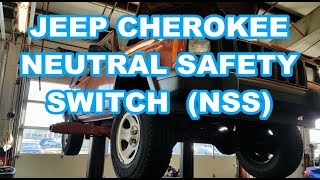 JEEP CHEROKEE NSS replacement Neutral Safety Switch quick Comanche [upl. by Lamson732]