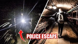 Escaping Police in London UNDERGROUND TUNNELS [upl. by Kevina902]