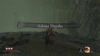 Where to find Ashina Depths The Bottomless Hole clue Sekiro Shadows Die Twice [upl. by Egide]