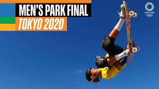 Full Skateboarding Men’s Park Final  Tokyo Replays [upl. by Erimahs]