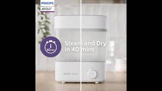 Philips Avent Advanced Steam Sterilizer w Dryer [upl. by Lissi]