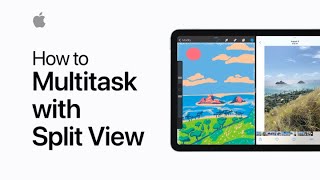 How to multitask with Split View on iPad  Apple Support [upl. by Loomis]