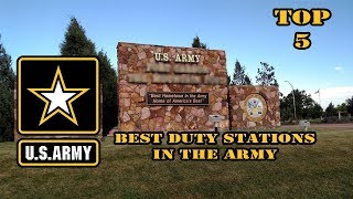 5 best Army duty stations [upl. by Akemad]