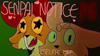 Senpai notice me  Complete Mapleshade spoof MAP [upl. by Audy]