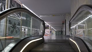 Sao Bento Metro Station Walk Porto [upl. by Gurtner517]