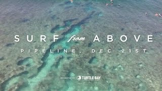 Surf From Above  Drone Footage of Pipeline [upl. by Anul]