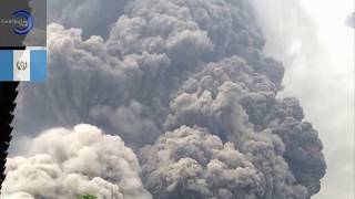 Erupción del Volcán de Fuego Guatemala 🇬🇹 [upl. by Ecienahs]