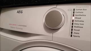 AEG 6000 Series T6DBG821N Condenser Tumble Dryer Review [upl. by Scharf]