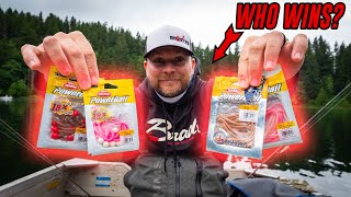 Berkley Mouse Tails VS Power Worms TROUT FISHING Challenge [upl. by Nadbus]