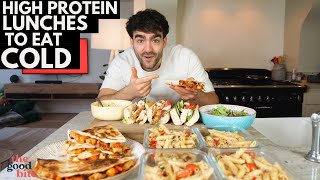 EASY HIGH PROTEIN PACKED LUNCHES TO EAT COLD  HOW TO MEAL PREP LIKE A BOSS  Ep 2 [upl. by Yllen821]