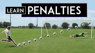 5 BEST WAYS to SCORE PENALTY KICKS [upl. by Ardnassela]