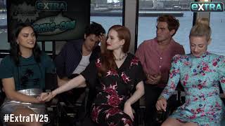 The ‘Riverdale’ Cast Goes Off the Rails Talking Bughead Varchie and Season 4 [upl. by Danell]