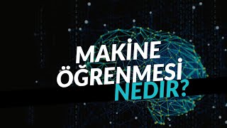 Makine Öğrenmesi Nedir  Makineler Nasıl Öğrenir [upl. by Laehcim30]