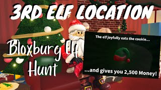 THE 3RD ELF LOCATION  Bloxburg Elf Hunt 2022  Bloxburg [upl. by Isidore]