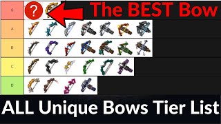 Minecraft Dungeons BEST Bows RANKED  Unique Bow Tier List [upl. by Ardyce]