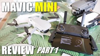 DJI Mavic MINI Review  Part 1 InDepth Unboxing Updating Setup Pros amp Cons [upl. by Ximenes]