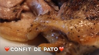 Pato Confitado Receita rápida [upl. by Akenn]