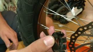 How to Check amp Adjust the SPOKES on your 20x4inch fat bike [upl. by Acceb408]