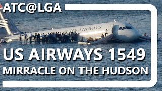 ATCLGA  Flight 1549 COMPLETE TRANSCRIPT [upl. by Nilyaj]