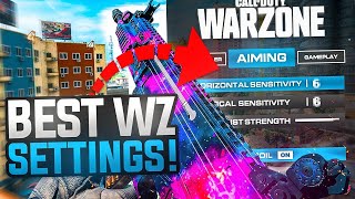 the 1 PRO PLAYER SETTINGS in WARZONE 3 MAX FPS [upl. by Aicilev872]