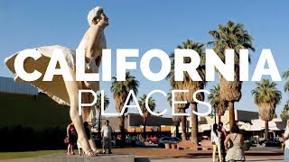 10 Best Places to Visit in California  Travel Video [upl. by Jeffcott]