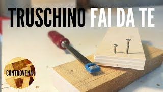 IL  SEMPLICE TRUSCHINO FAI DA TE  3 minuti di Falegnameria 8 [upl. by Nailimixam]