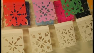 ¿Cómo hacer papel picado [upl. by Berman486]