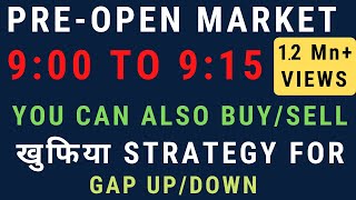 What is Pre Opening Session in Stock Market  How to trade in Pre Open Market [upl. by Sitof]