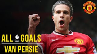 Robin Van Persie Manchester United Sensational Volley Goal  Rooney assist [upl. by Nezam6]