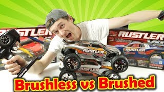 Traxxas Rustler VXL vs XL5 Comparison and Unboxing [upl. by Adnicul]