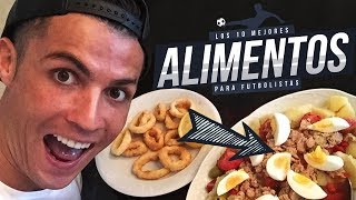 10 MEJORES ALIMENTOS PARA FUTBOLISTAS  ¿Qué Comen [upl. by Iives]