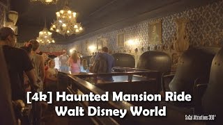 4K Haunted Mansion Ride 2016  Walt Disney World  Magic Kingdom  Extreme Low Light POV [upl. by Benkley74]